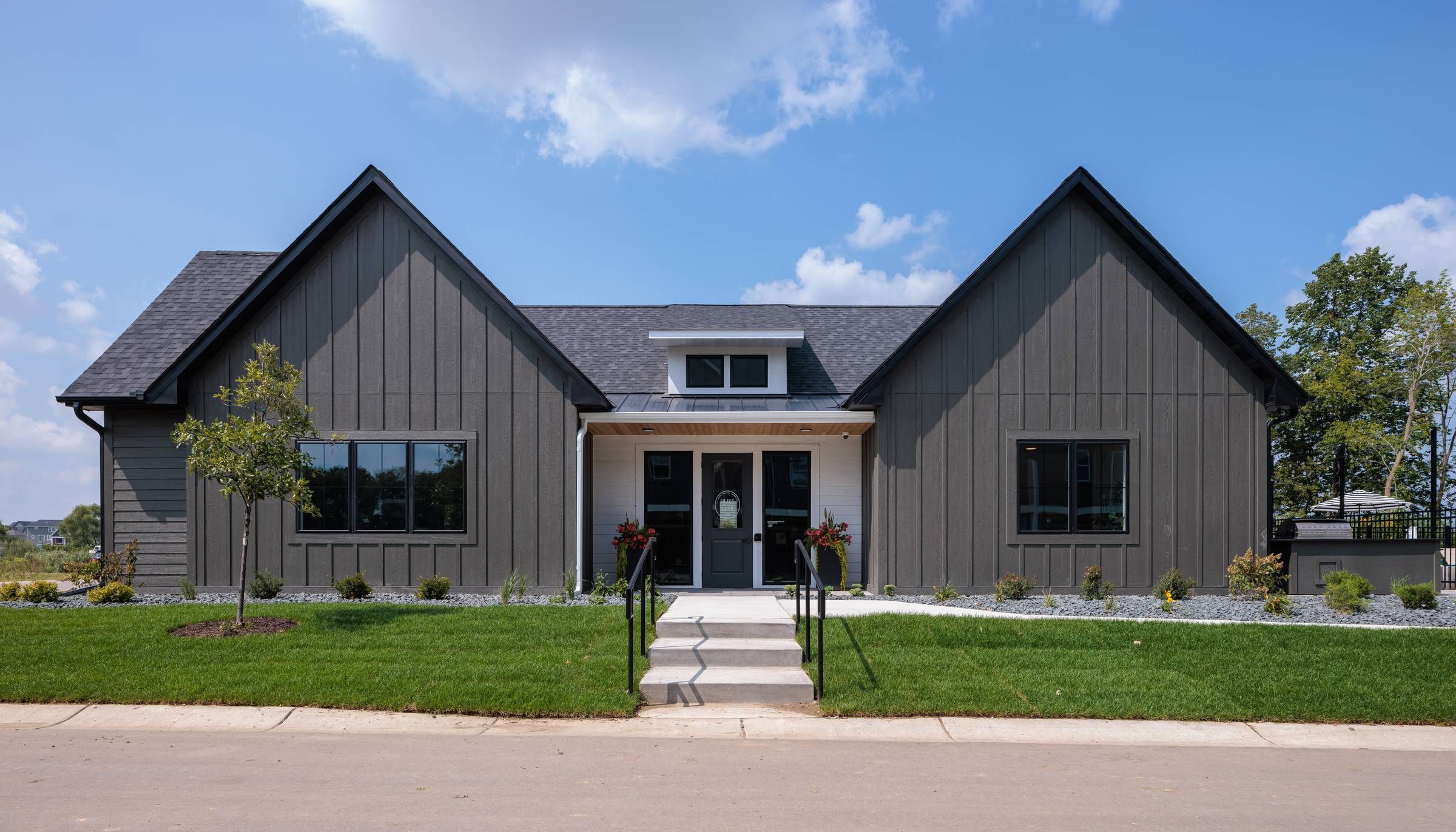 Olive Lane Townhomes clubroom lounge