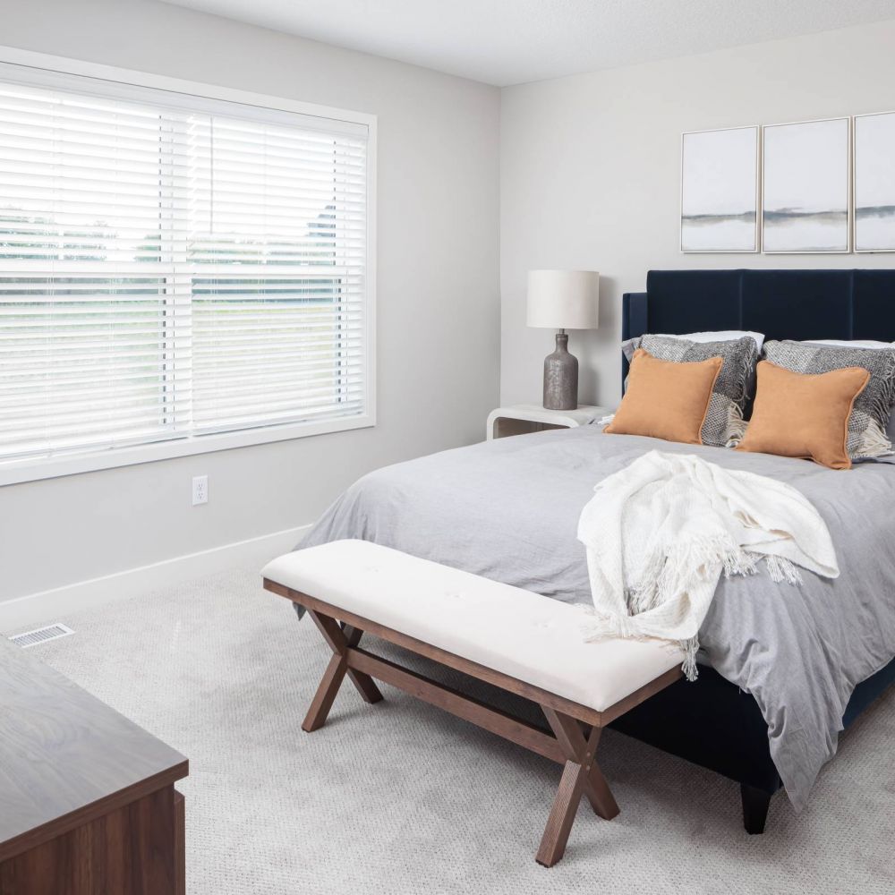 Olive Lane Townhomes spacious bedroom with natural light